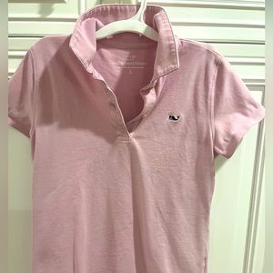 Two pink vineyards vines collared shirts. Both size Large/14